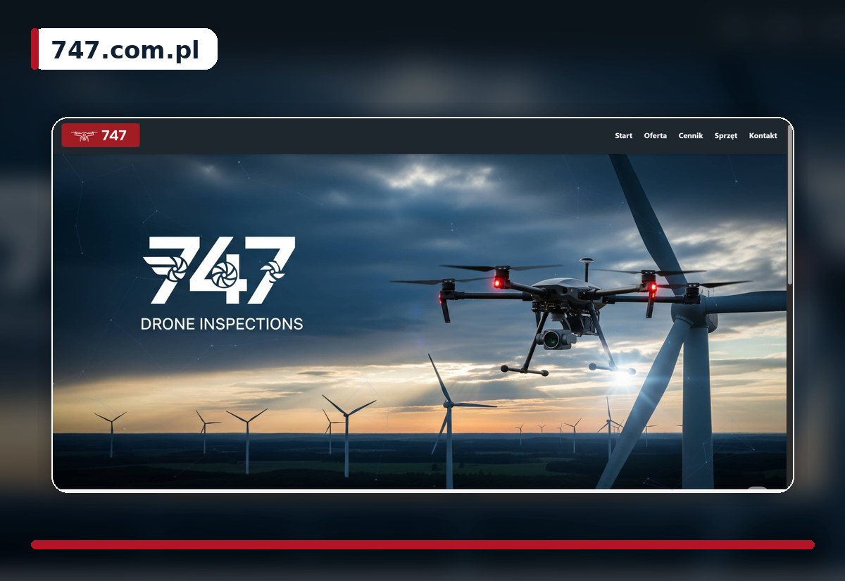 Zrzut strony 747 Drone Inspections